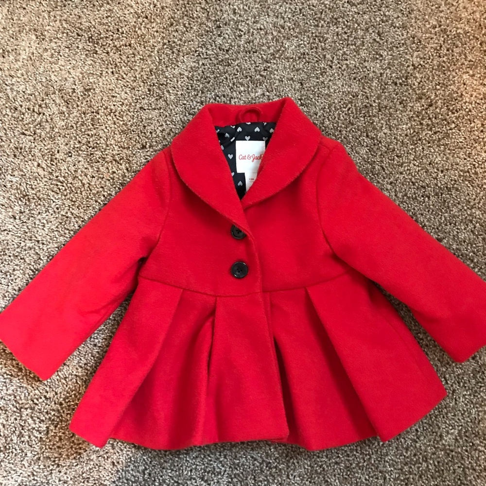 Cat & Jack baby pea coat